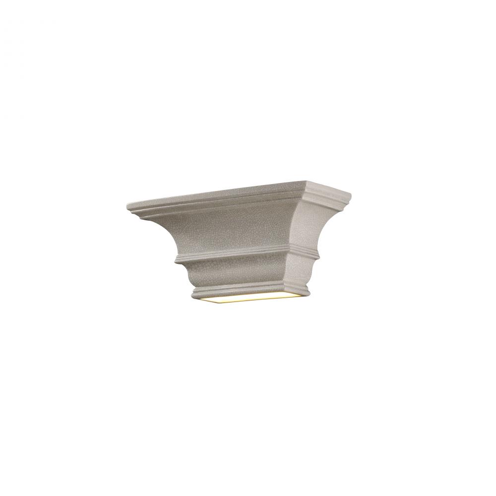 Rectangular Concave w/ Glass Shelf - LED