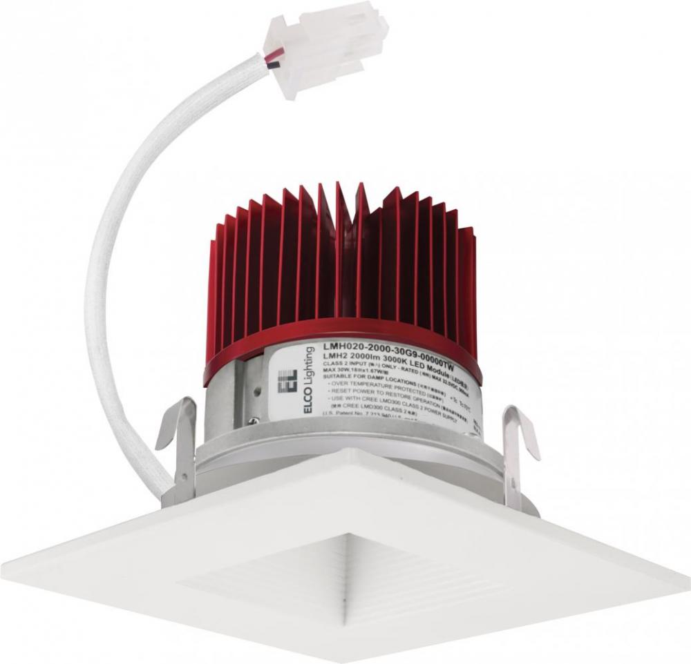 4" SQUARE LED BFFL ENGIN 1600LM 30K G2