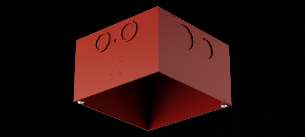JNCTN BOX 4x4x3.5 FOR 2HR FIRE RTD CLNG