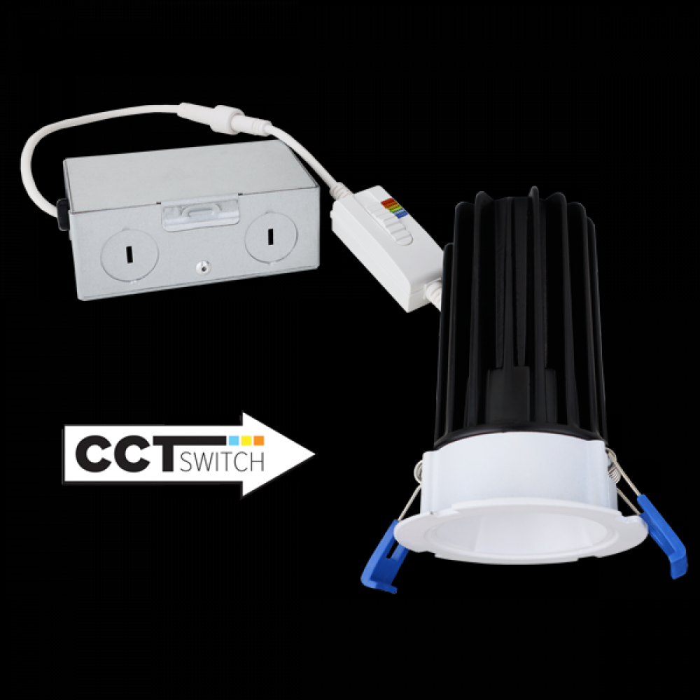 2" RND LED 15W 1000LM 38DEG BM ANGL 5CCT