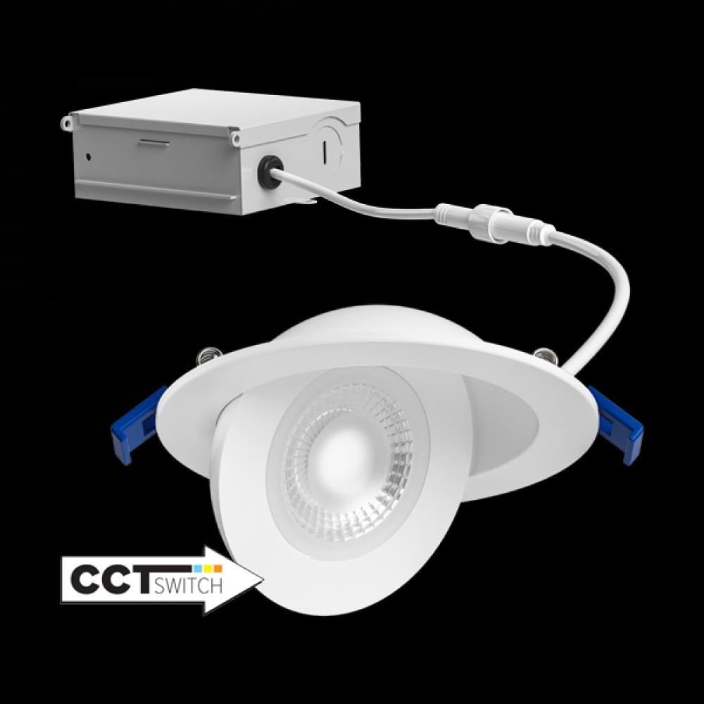 4" LED ADJSTBL EYEBALL 12W 840LMN 5CCT