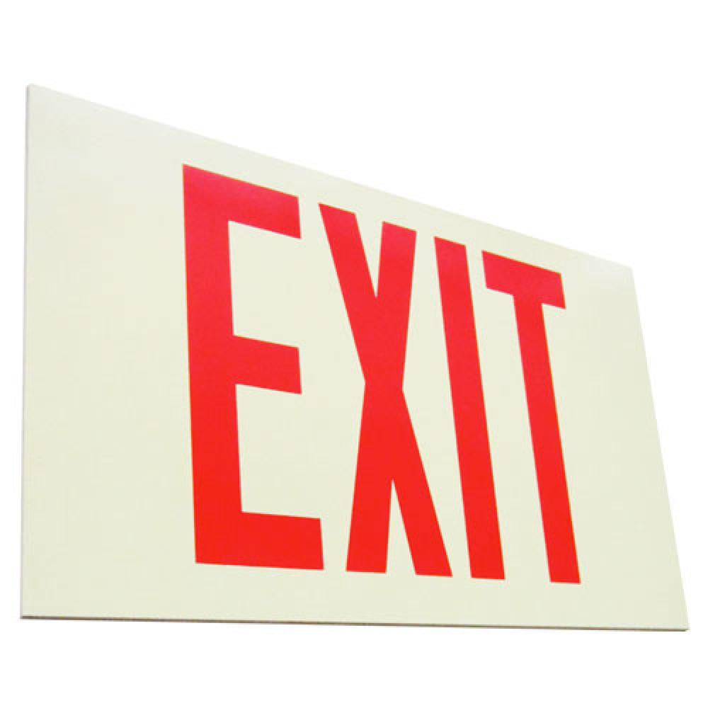SELF ILUMINATED EXIT RED