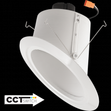 Elco Lighting EL764CT5W - 6" SPR SLP BFL INSRT PAR38 GMB 1150LM 5CC