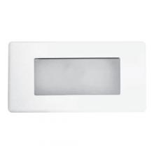 Elco Lighting ELST43W - STEP LT W/FRSTD GLS LENS FOR 40W A LAMP